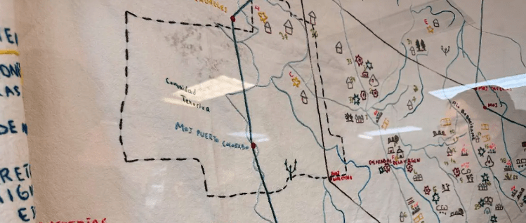 Coloradas de la Virgen reconstruye su memoria territorial con mapas tras violencia y desplazamiento en la&nbsp;Sierra