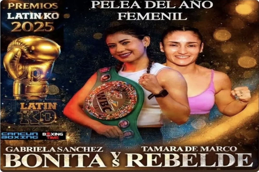 Gaby “La Bonita” Sánchez hace historia en los Premios Latin KO&nbsp;2025